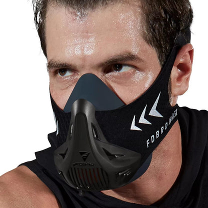 MMA Cardio Workout 3.0 Running Resistance Elevation Endurance Mask for Riding Face Fitness High Altitude Training Sports Mask - WalkerTFitness