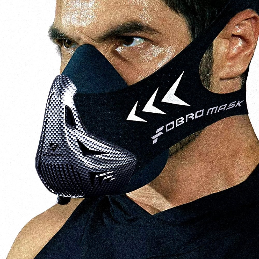 MMA Cardio Workout 3.0 Running Resistance Elevation Endurance Mask for Riding Face Fitness High Altitude Training Sports Mask - WalkerTFitness