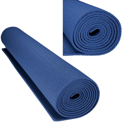 Jupitergear Performance Yoga Mat with Carrying Straps for Yoga, Pilates, and Floor Exercises