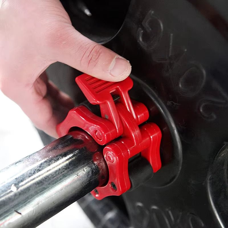 50Mm Spinlock Collars Barbell Collar Lock Clips Weight Lifting Bar Gym Dumbell Clamp Spring Clips Weight Lifting Lock - WalkerTFitness