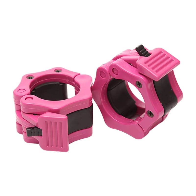 50Mm Spinlock Collars Barbell Collar Lock Clips Weight Lifting Bar Gym Dumbell Clamp Spring Clips Weight Lifting Lock - WalkerTFitness