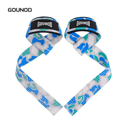 2PC/4PC/3PAIR Weightlifting Straps Anti - Slip Silicone Lifting Wrist Straps Strength Training Deadlifts Crossfit Hand Grips Wrist - WalkerTFitness