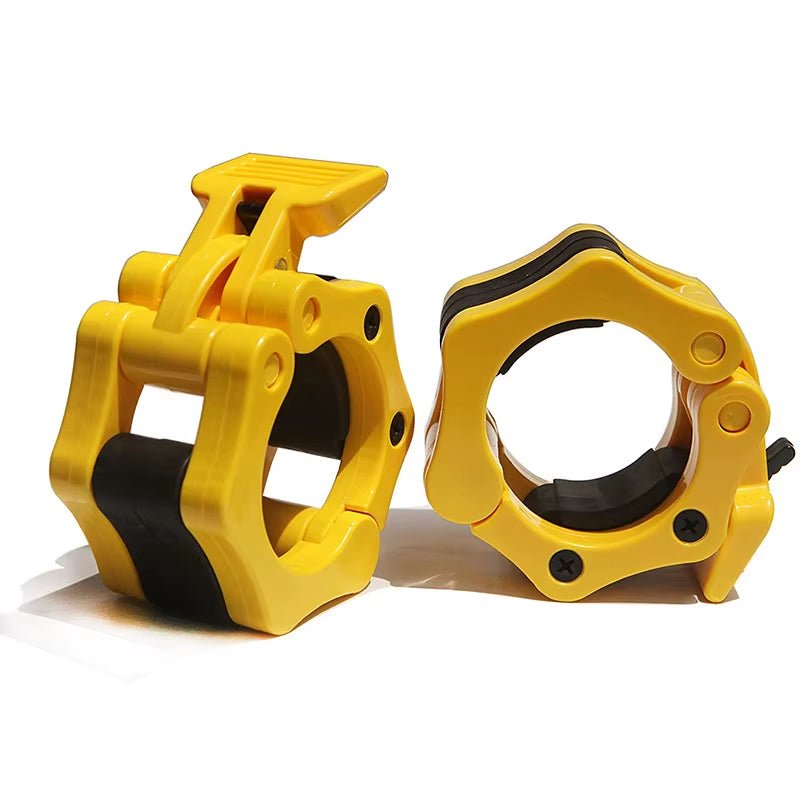 50Mm Spinlock Collars Barbell Collar Lock Clips Weight Lifting Bar Gym Dumbell Clamp Spring Clips Weight Lifting Lock - WalkerTFitness