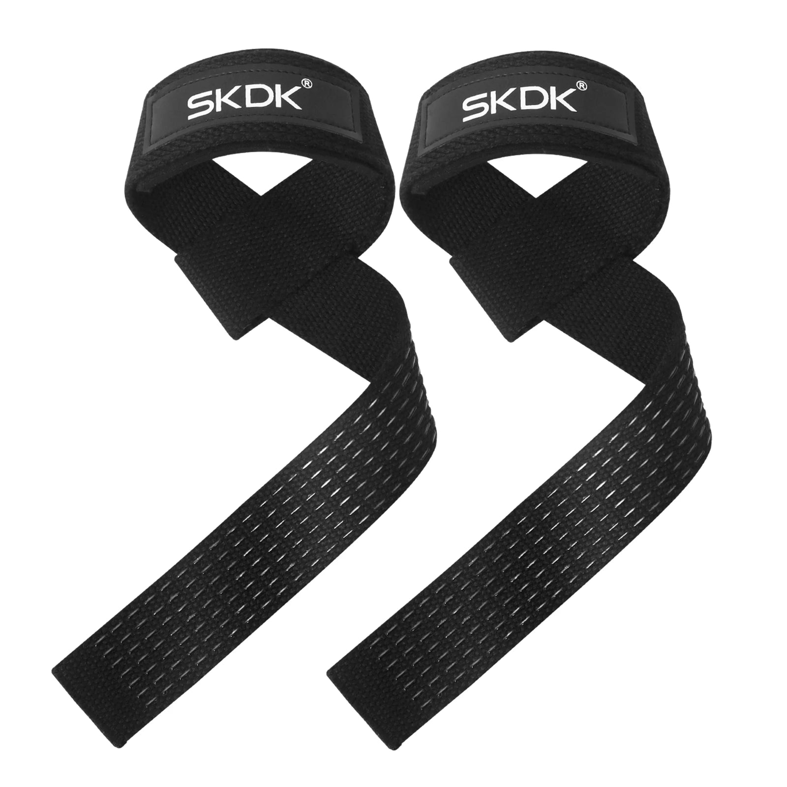 2PC/4PC/3PAIR Weightlifting Straps Anti - Slip Silicone Lifting Wrist Straps Strength Training Deadlifts Crossfit Hand Grips Wrist - WalkerTFitness