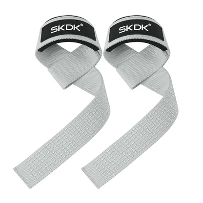 2PC/4PC/3PAIR Weightlifting Straps Anti - Slip Silicone Lifting Wrist Straps Strength Training Deadlifts Crossfit Hand Grips Wrist - WalkerTFitness